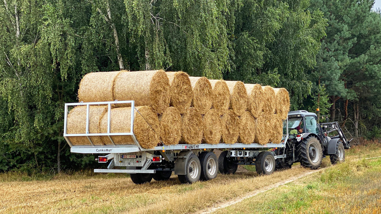 Cynkomet Ballentransportwagen / Bale platform / Remorque pour balles / Rimorchio per balle / Przyczepa do przewozu bel - Landbrugs anhænger platform: billede 5 Cynkomet Ballentransportwagen / Bale platform / Remorque pour balles / Rimorchio per balle / Przyczepa do przewozu bel - Landbrugs anhænger platform: billede 5