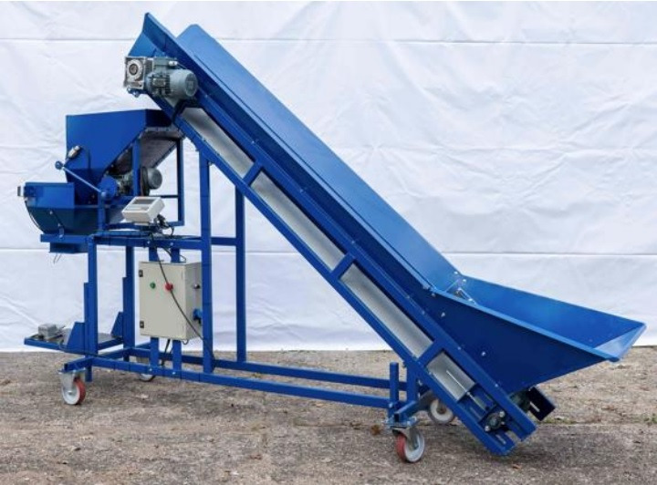 ROLMET Absackwaage / Weighing bagger / Peseuse ensacheuse / Pesatrice / Упаковочная машина с весами / Wagopakowarka WE-1 - Kartoffelmaskine: billede 1 ROLMET Absackwaage / Weighing bagger / Peseuse ensacheuse / Pesatrice / Упаковочная машина с весами / Wagopakowarka WE-1 - Kartoffelmaskine: billede 1