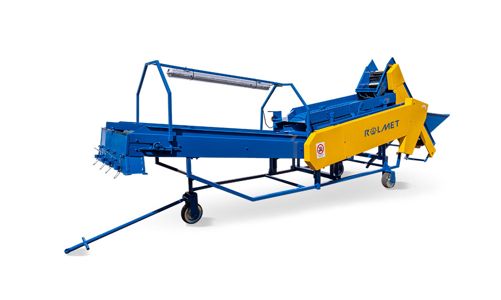 ROLMET Kartoffelsortierer / Potato sorting machine / Trieuse de pomme de terre / Selezionatrice per patate / Clasificador de patatas / Картофелесортировочная машина / Sortownik do ziemniaków M614/2 - Kartoffelmaskine: billede 3 ROLMET Kartoffelsortierer / Potato sorting machine / Trieuse de pomme de terre / Selezionatrice per patate / Clasificador de patatas / Картофелесортировочная машина / Sortownik do ziemniaków M614/2 - Kartoffelmaskine: billede 3