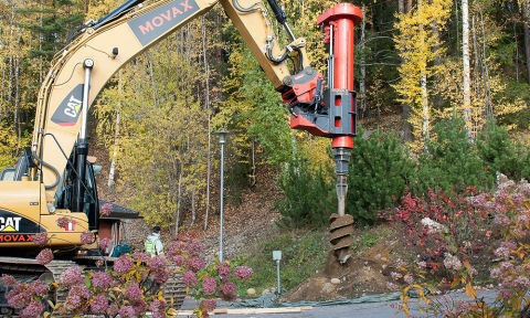 Movax (Мовакс) TAD 32 - Pæleboremaskine: billede 2 Movax (Мовакс) TAD 32 - Pæleboremaskine: billede 2