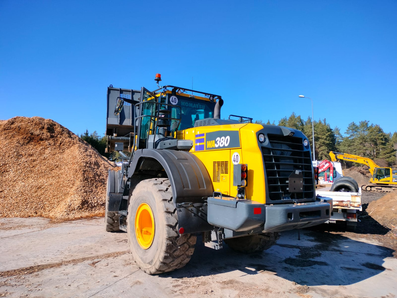 KOMATSU WA380 - Gummihjulslæsser: billede 4 KOMATSU WA380 - Gummihjulslæsser: billede 4
