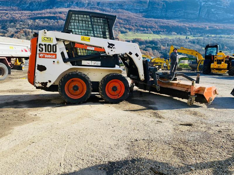 BOBCAT S100 mini chargeuse sur pneu (AVEC ACCESSOIRES) - Skridstyret minilæsser: billede 5 BOBCAT S100 mini chargeuse sur pneu (AVEC ACCESSOIRES) - Skridstyret minilæsser: billede 5