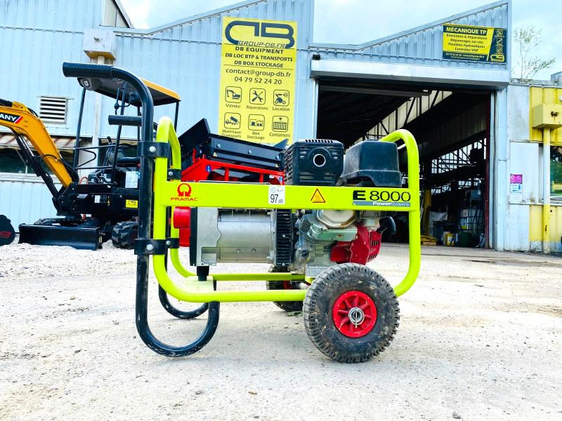 PRAMAC E8000 Groupe électrogène - Strømgenerator: billede 1 PRAMAC E8000 Groupe électrogène - Strømgenerator: billede 1