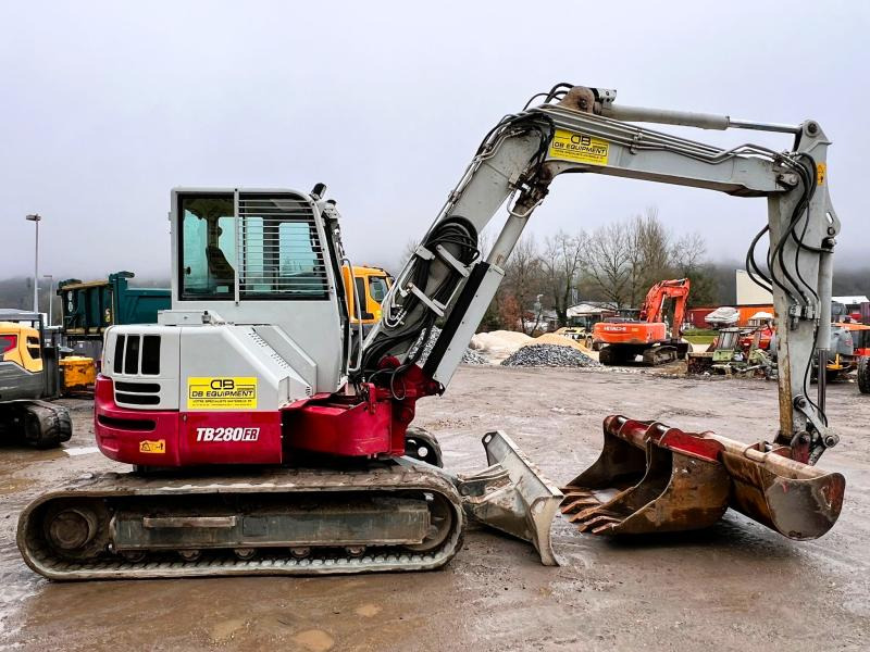 Takeuchi TB280FR pelle à chenille 8T - Bæltegravemaskine: billede 5 Takeuchi TB280FR pelle à chenille 8T - Bæltegravemaskine: billede 5