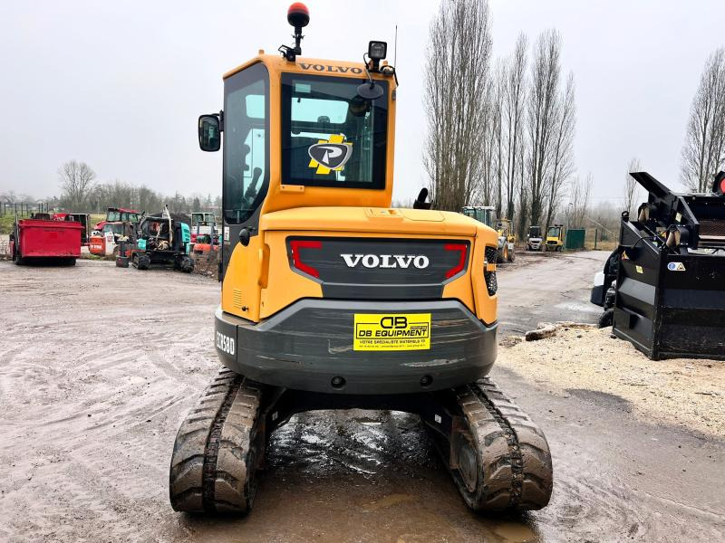Volvo ECR58D Mini-pelle à chenille 6T - Minigravemaskine: billede 4 Volvo ECR58D Mini-pelle à chenille 6T - Minigravemaskine: billede 4