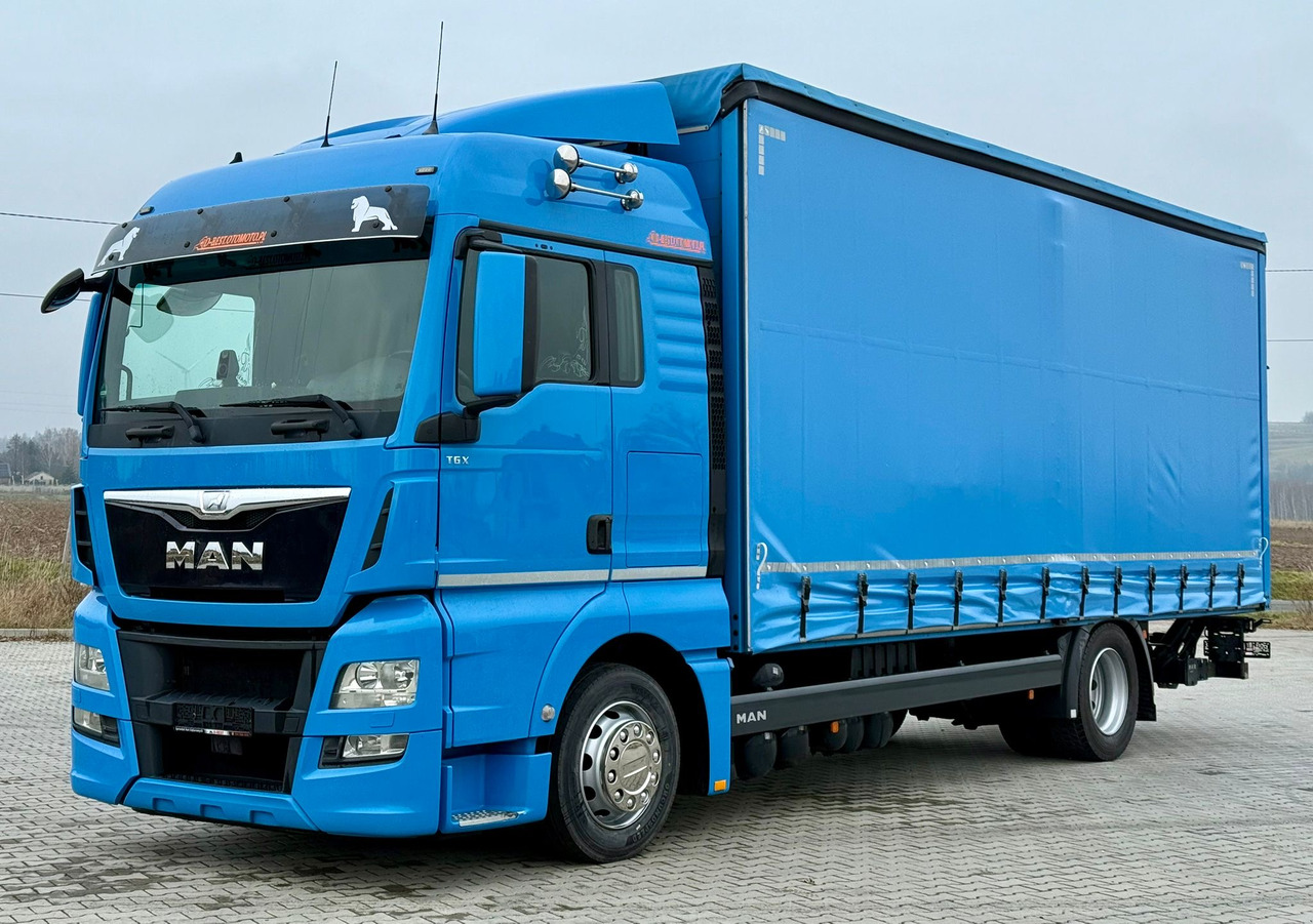MAN TGX 18.360 / FIRANKA / WINDA / AUTOMAT / NOWE OPONY / EURO 6 / SYPIALKA / SPROWADZONY - Lastbil med presenning: billede 2 MAN TGX 18.360 / FIRANKA / WINDA / AUTOMAT / NOWE OPONY / EURO 6 / SYPIALKA / SPROWADZONY - Lastbil med presenning: billede 2