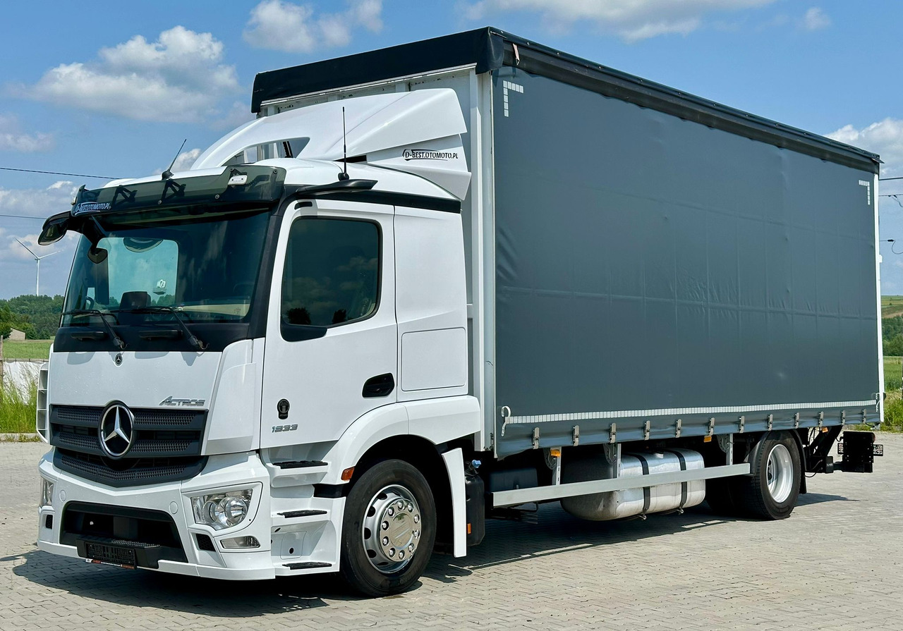 MERCEDES-BENZ ACTROS 1833 / FIRANKA / WINDA / 18 PALET / AUTOMAT / 310 TYS KM / DUŻY SILNIK / 2020 ROK / SYPIALKA - Lastbil med presenning: billede 2 MERCEDES-BENZ ACTROS 1833 / FIRANKA / WINDA / 18 PALET / AUTOMAT / 310 TYS KM / DUŻY SILNIK / 2020 ROK / SYPIALKA - Lastbil med presenning: billede 2