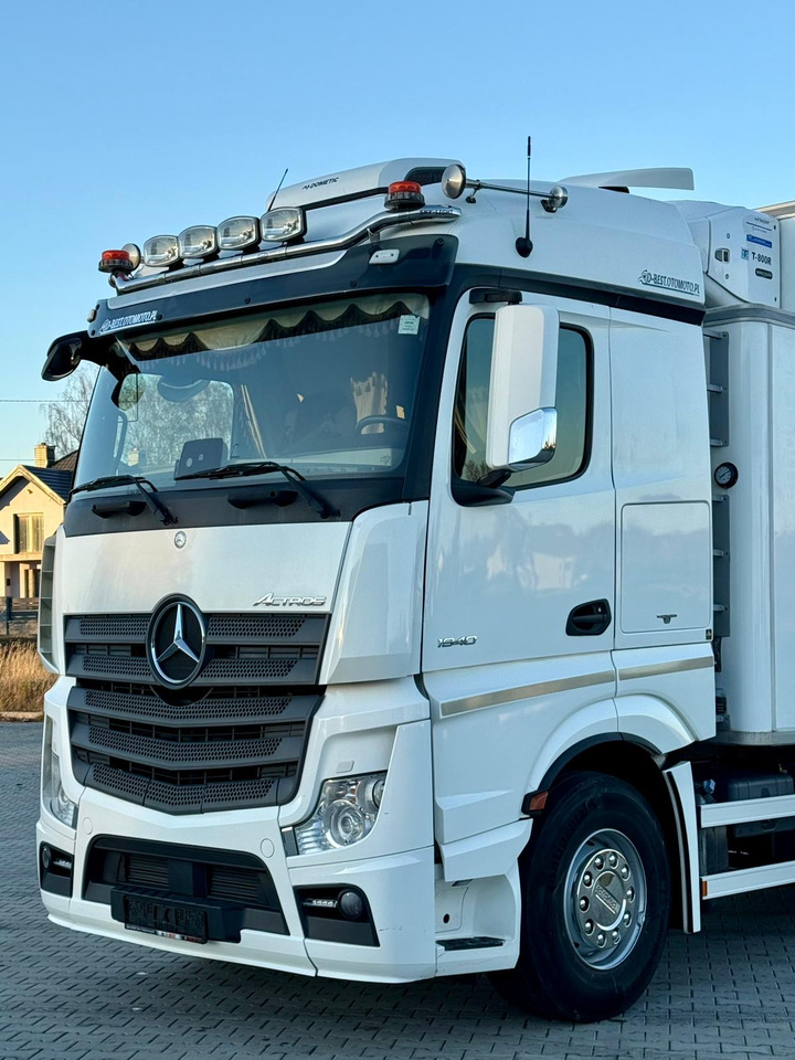 Kølevogn lastbil MERCEDES-BENZ ACTROS 1840 / CHŁODNIA / WINDA / 15 EUROPALET / 6.10 M DŁUGOŚCI / DUŻA KABINA / AUTOMAT / SPROWADZONY / SERWISOWANY / EURO 6: billede 12 Kølevogn lastbil MERCEDES-BENZ ACTROS 1840 / CHŁODNIA / WINDA / 15 EUROPALET / 6.10 M DŁUGOŚCI / DUŻA KABINA / AUTOMAT / SPROWADZONY / SERWISOWANY / EURO 6: billede 12