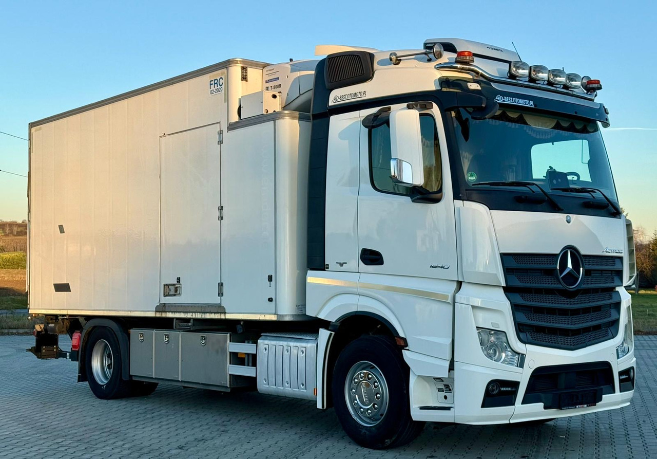 MERCEDES-BENZ ACTROS 1840 / CHŁODNIA / WINDA / 15 EUROPALET / 6.10 M DŁUGOŚCI / DUŻA KABINA / AUTOMAT / SPROWADZONY / SERWISOWANY / EURO 6 - Kølevogn lastbil: billede 1 MERCEDES-BENZ ACTROS 1840 / CHŁODNIA / WINDA / 15 EUROPALET / 6.10 M DŁUGOŚCI / DUŻA KABINA / AUTOMAT / SPROWADZONY / SERWISOWANY / EURO 6 - Kølevogn lastbil: billede 1