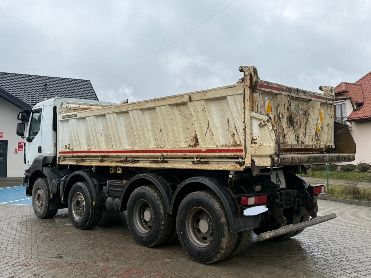 RENAULT KERAX 450 DXI / WYWROTKA / 8X4 / 3 STRONNA / MEILLER / EURO 5 - Tipvogn lastbil: billede 5 RENAULT KERAX 450 DXI / WYWROTKA / 8X4 / 3 STRONNA / MEILLER / EURO 5 - Tipvogn lastbil: billede 5