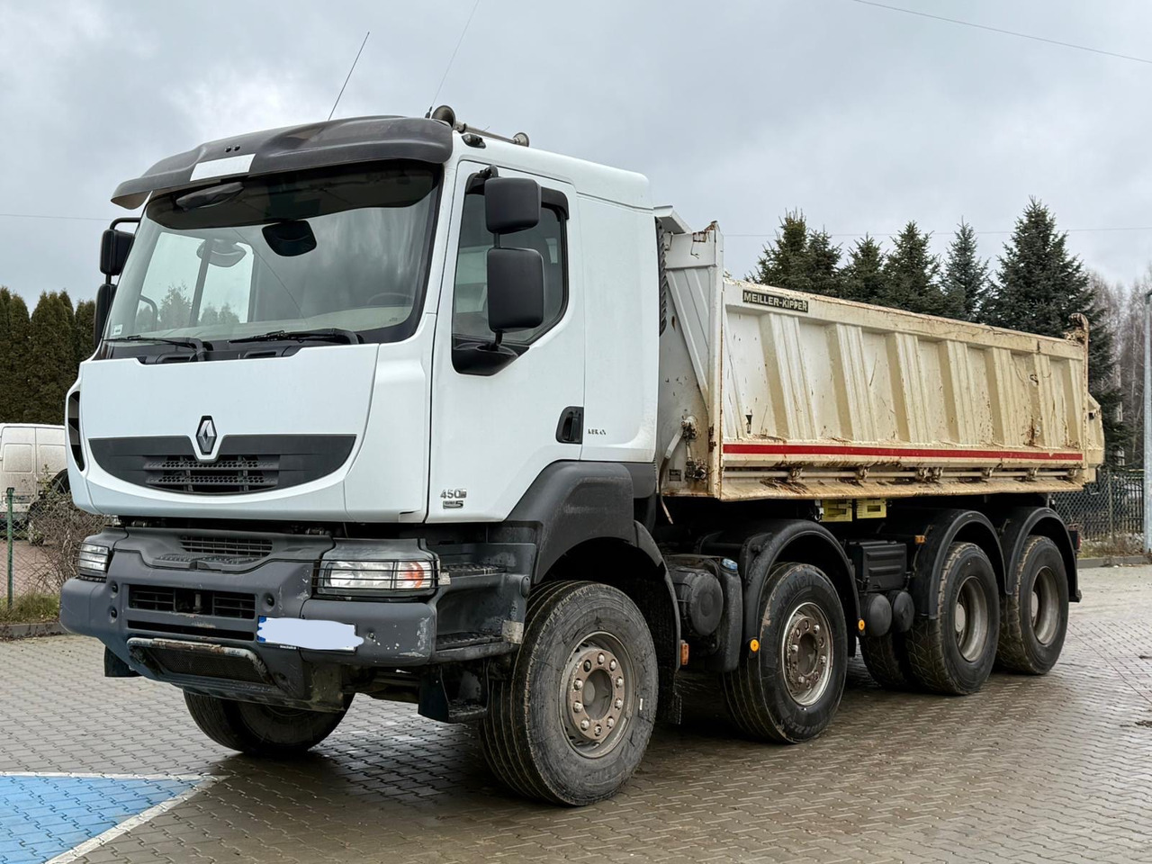 RENAULT KERAX 450 DXI / WYWROTKA / 8X4 / 3 STRONNA / MEILLER / EURO 5 - Tipvogn lastbil: billede 2 RENAULT KERAX 450 DXI / WYWROTKA / 8X4 / 3 STRONNA / MEILLER / EURO 5 - Tipvogn lastbil: billede 2