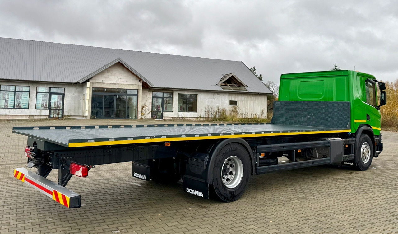 SCANIA P320 / PLATFORMA / NOWY / 5 TYŚ KM / SYPIALKA / 2023 ROK / CAŁA NA PODUSZKACH / 7.7 M DŁUGOŚCI / LAWETA / DO PRZEWOZU MASZYN ROLNICZYCH ITP - Lastbil med lad: billede 4 SCANIA P320 / PLATFORMA / NOWY / 5 TYŚ KM / SYPIALKA / 2023 ROK / CAŁA NA PODUSZKACH / 7.7 M DŁUGOŚCI / LAWETA / DO PRZEWOZU MASZYN ROLNICZYCH ITP - Lastbil med lad: billede 4