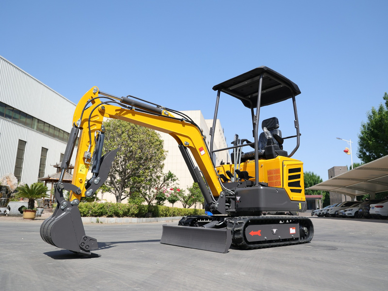 Müller Machinery Diesel Mini excavator 1.8 Ton - Mini excavator MB 18 - SH Laidong KM385B motor - Minigravemaskine: billede 3 Müller Machinery Diesel Mini excavator 1.8 Ton - Mini excavator MB 18 - SH Laidong KM385B motor - Minigravemaskine: billede 3