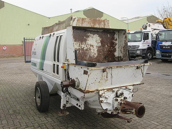 2015 SP 1800 D4 125 KW trailer static pump - Stationær betonpumpe: billede 4 2015 SP 1800 D4 125 KW trailer static pump - Stationær betonpumpe: billede 4