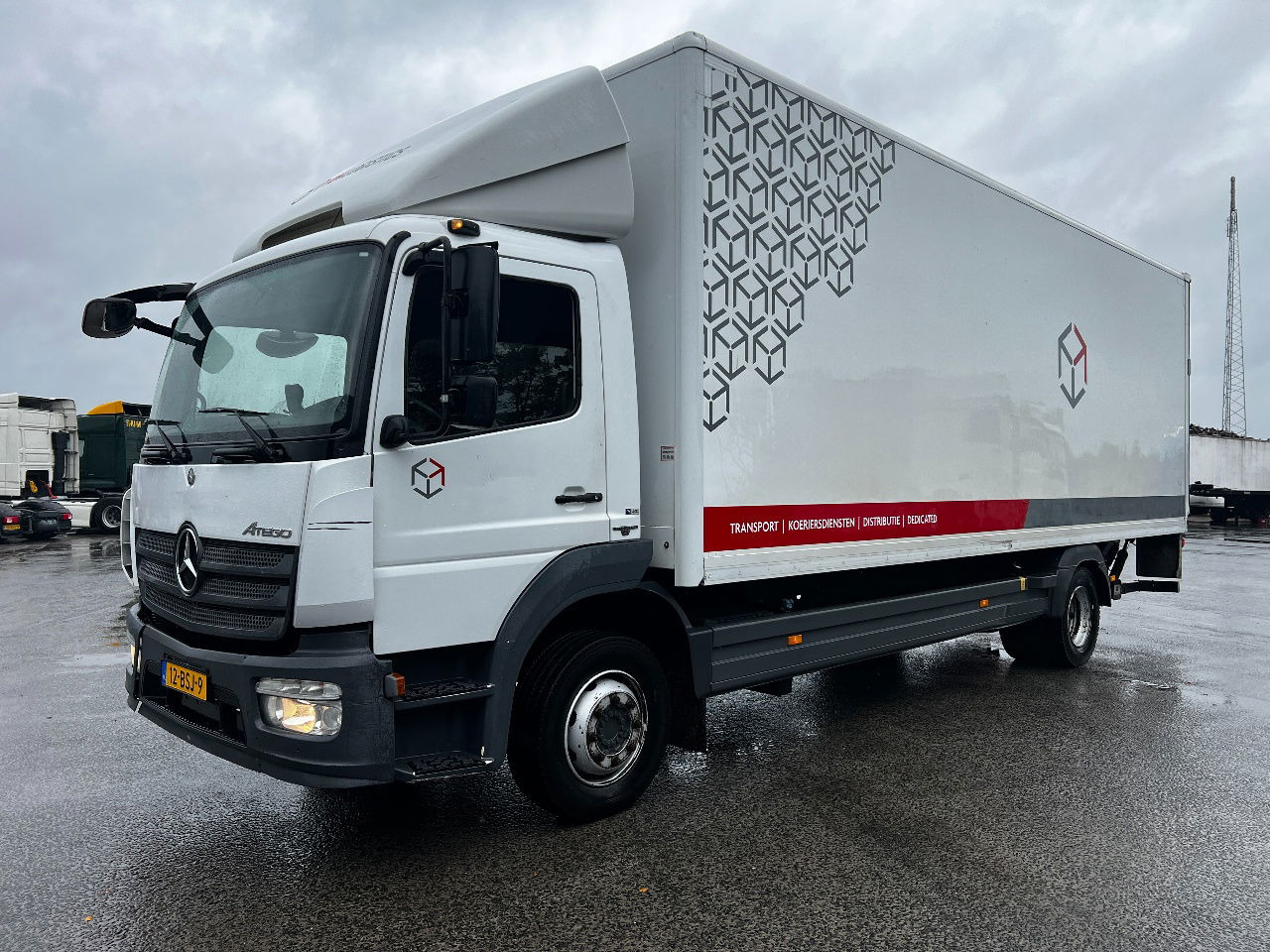 Mercedes-Benz Atego 1218 Euro 6, Full steel suspension - Lastbil varevogn: billede 1 Mercedes-Benz Atego 1218 Euro 6, Full steel suspension - Lastbil varevogn: billede 1