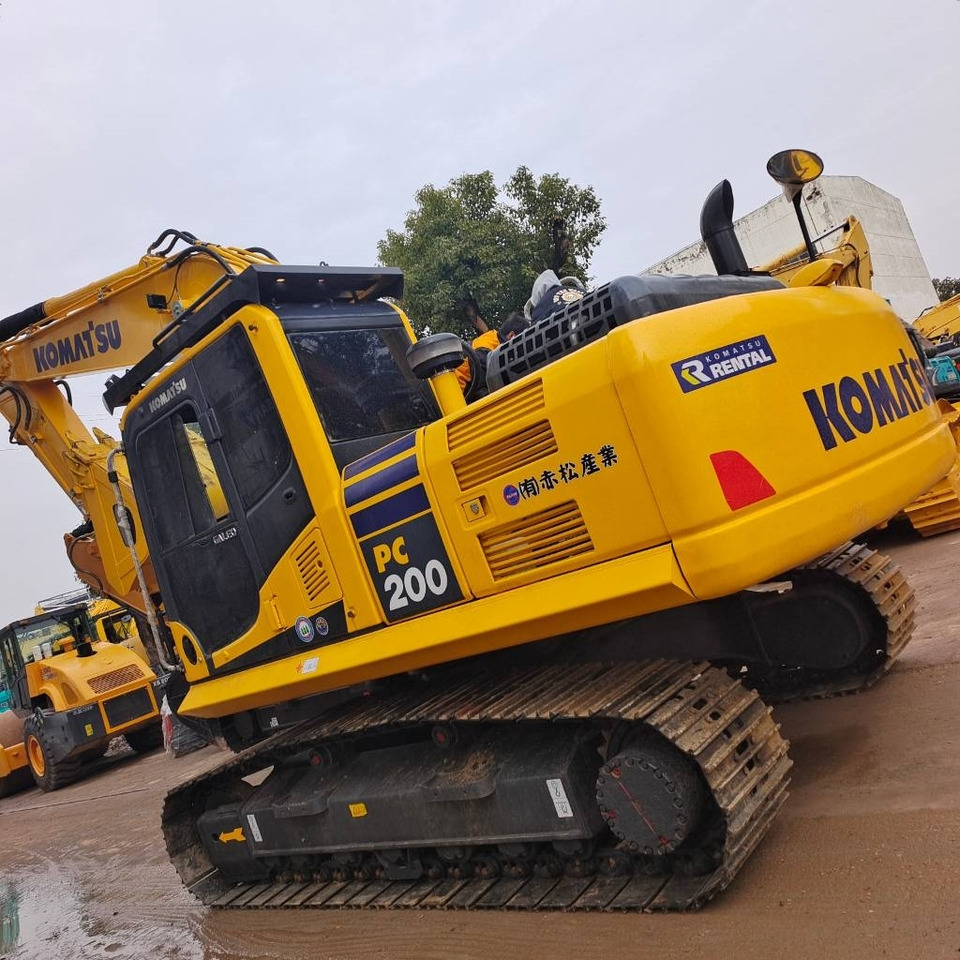 Komatsu PC 200 - Bæltegravemaskine: billede 4 Komatsu PC 200 - Bæltegravemaskine: billede 4