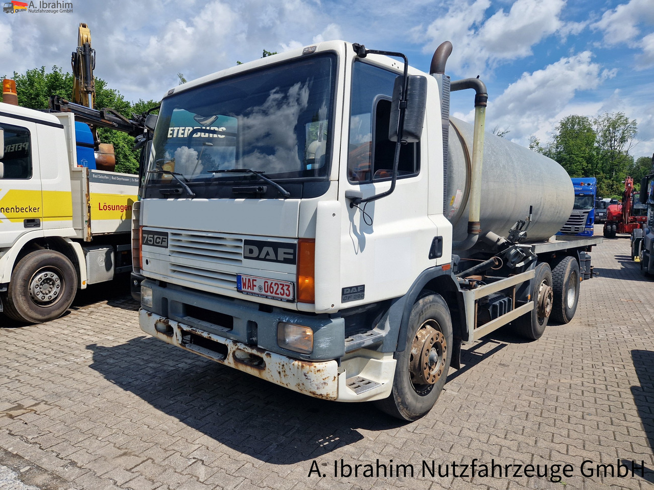 Daf CF 290 Wassertank 13500 L, Tank verzinkt Vorlauf- Lift- Lenkachse - Tankbil: billede 1 Daf CF 290 Wassertank 13500 L, Tank verzinkt Vorlauf- Lift- Lenkachse - Tankbil: billede 1