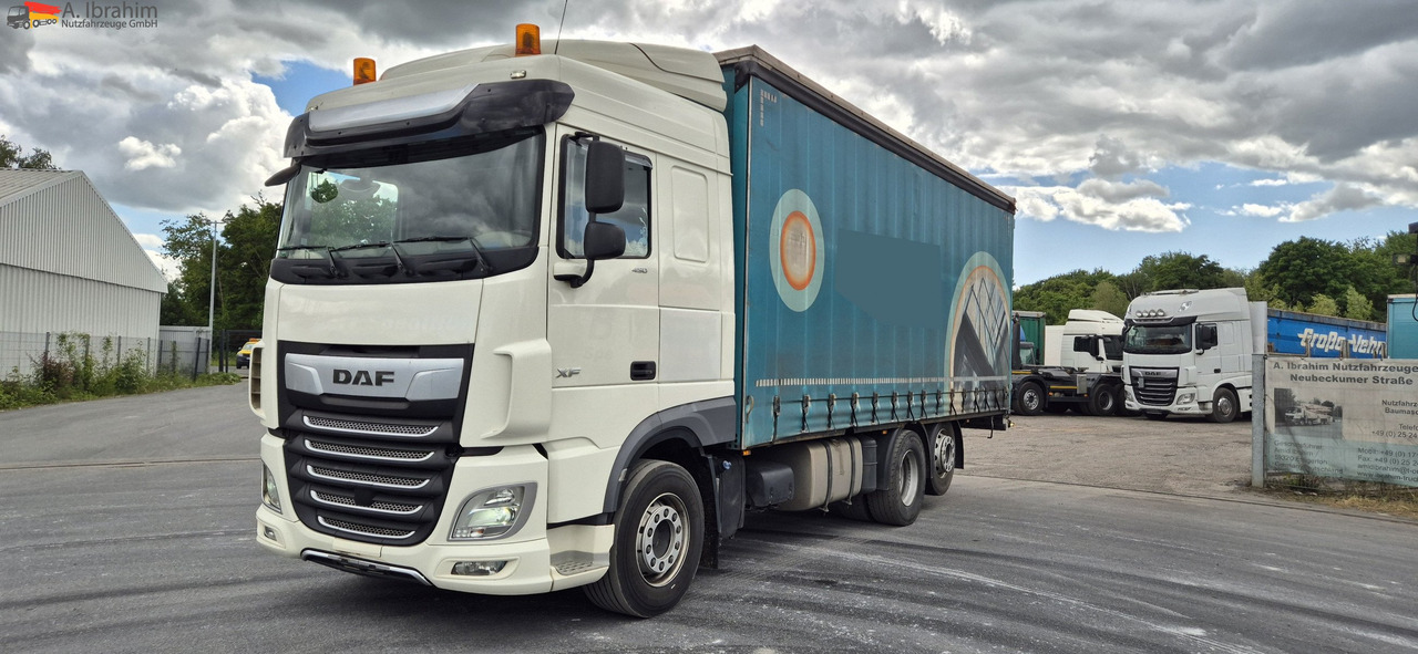 Daf XF 450 FAR Edscha Liftachse auch als Komplettzug !! - Lastbil med presenning: billede 1 Daf XF 450 FAR Edscha Liftachse auch als Komplettzug !! - Lastbil med presenning: billede 1