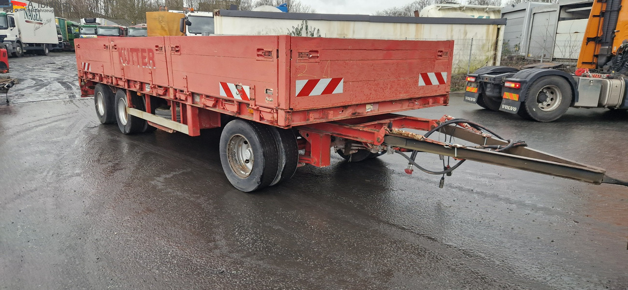 Nedbygget platform påhængsvogn til transportering tungemaskiner Goldhofer TP-L3-24/80 Bordwände, verbreiterbar, Zustand 3-4: billede 8 Nedbygget platform påhængsvogn til transportering tungemaskiner Goldhofer TP-L3-24/80 Bordwände, verbreiterbar, Zustand 3-4: billede 8