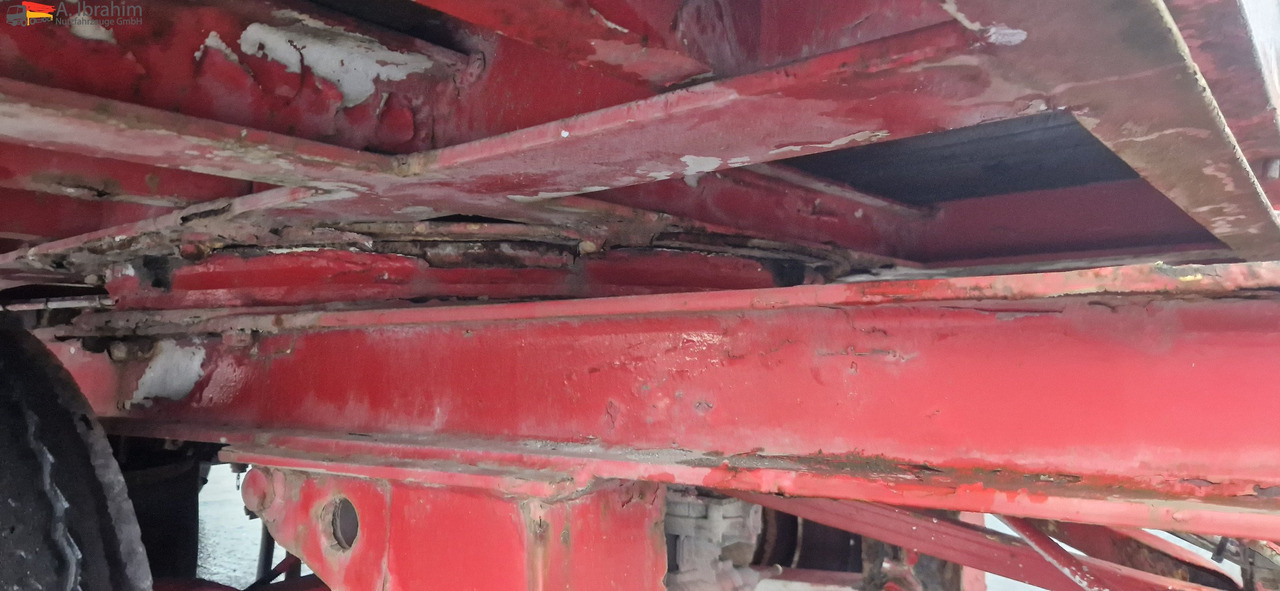 Nedbygget platform påhængsvogn til transportering tungemaskiner Goldhofer TP-L3-24/80 Bordwände, verbreiterbar, Zustand 3-4: billede 15 Nedbygget platform påhængsvogn til transportering tungemaskiner Goldhofer TP-L3-24/80 Bordwände, verbreiterbar, Zustand 3-4: billede 15