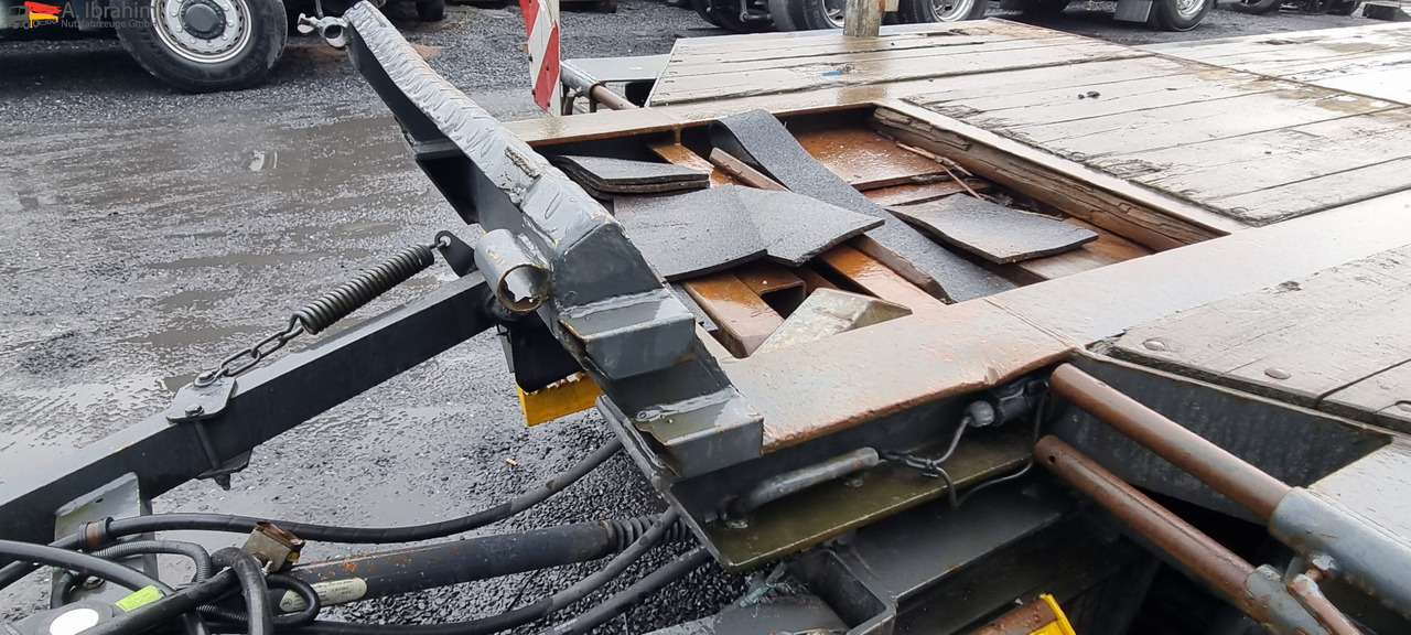 Goldhofer TU-L 3-24/80 Tieflader 10.00 m Ladefläche - Nedbygget platform påhængsvogn: billede 2 Goldhofer TU-L 3-24/80 Tieflader 10.00 m Ladefläche - Nedbygget platform påhængsvogn: billede 2