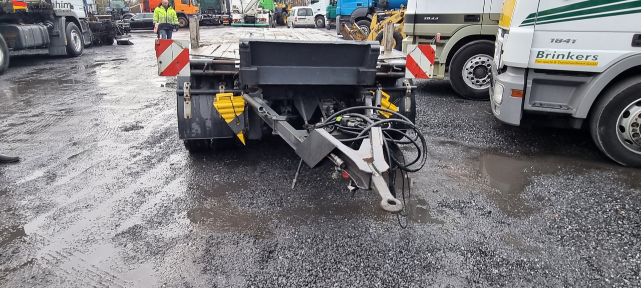 Nedbygget platform påhængsvogn Goldhofer TU-L 3-24/80  Tieflader 10.00 m Ladefläche: billede 10