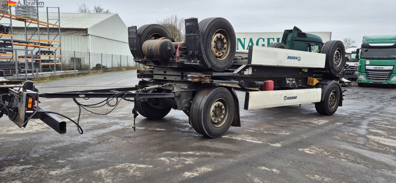 Krone AZ 3x vorhanden SAF Achsen, fertig gestapelt - Containerbil/ Veksellad påhængsvogn: billede 1 Krone AZ 3x vorhanden SAF Achsen, fertig gestapelt - Containerbil/ Veksellad påhængsvogn: billede 1