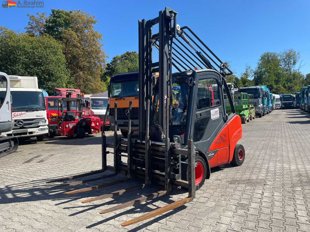 Linde H35T | Arbeitsbreite 2800 mm | Kamera | Voll funktionsfähig - Gas gaffeltruck: billede 1 Linde H35T | Arbeitsbreite 2800 mm | Kamera | Voll funktionsfähig - Gas gaffeltruck: billede 1