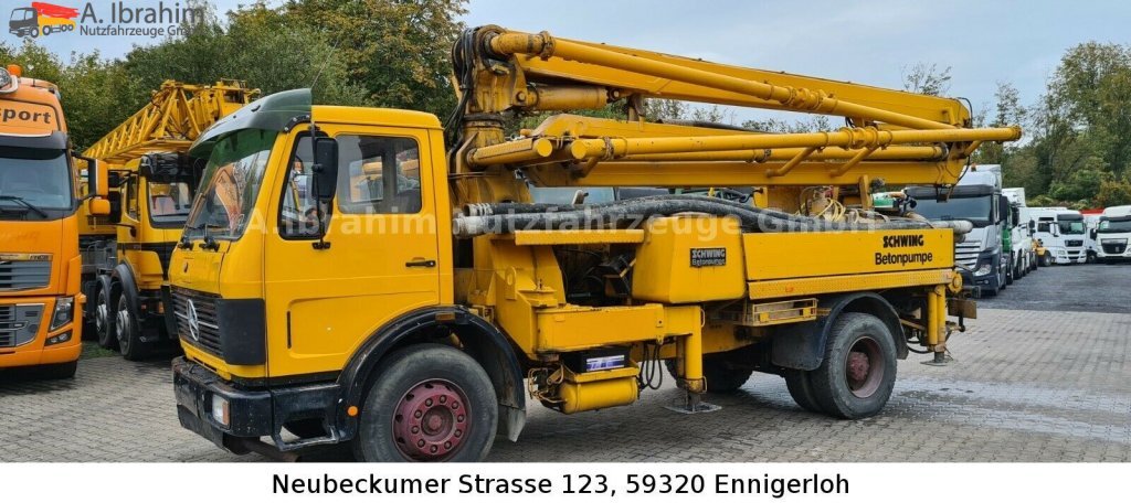 Leje en Mercedes-Benz LK 1617, Schwing Betonpumpe, Oldtimer Mercedes-Benz LK 1617, Schwing Betonpumpe, Oldtimer: billede 8 Leje en Mercedes-Benz LK 1617, Schwing Betonpumpe, Oldtimer Mercedes-Benz LK 1617, Schwing Betonpumpe, Oldtimer: billede 8