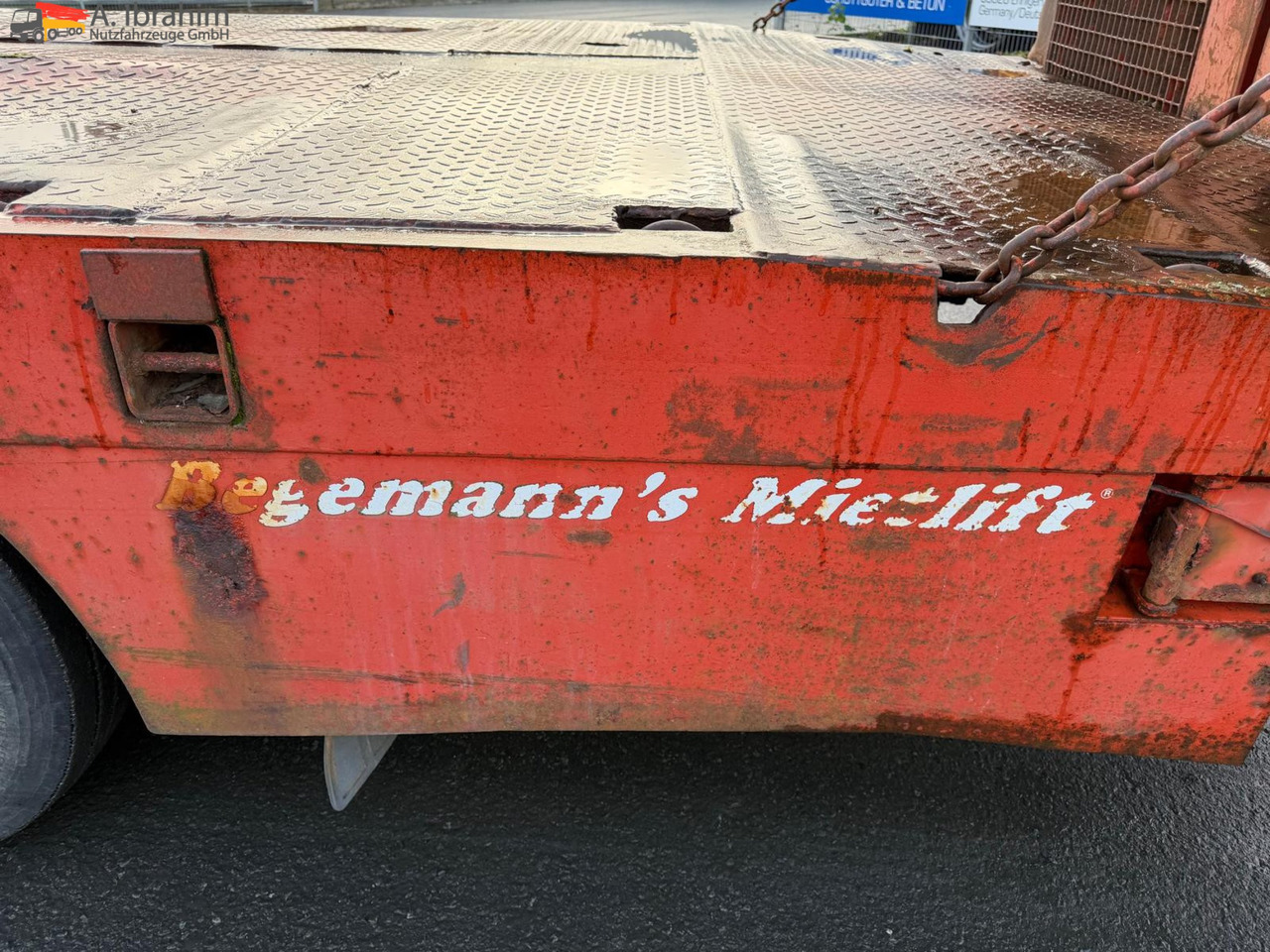 Nooteboom OSD-48-03 V/L ausziehbar | 1 x Lenkachse | Rampen - Nedbygget platform sættevogn: billede 5 Nooteboom OSD-48-03 V/L ausziehbar | 1 x Lenkachse | Rampen - Nedbygget platform sættevogn: billede 5