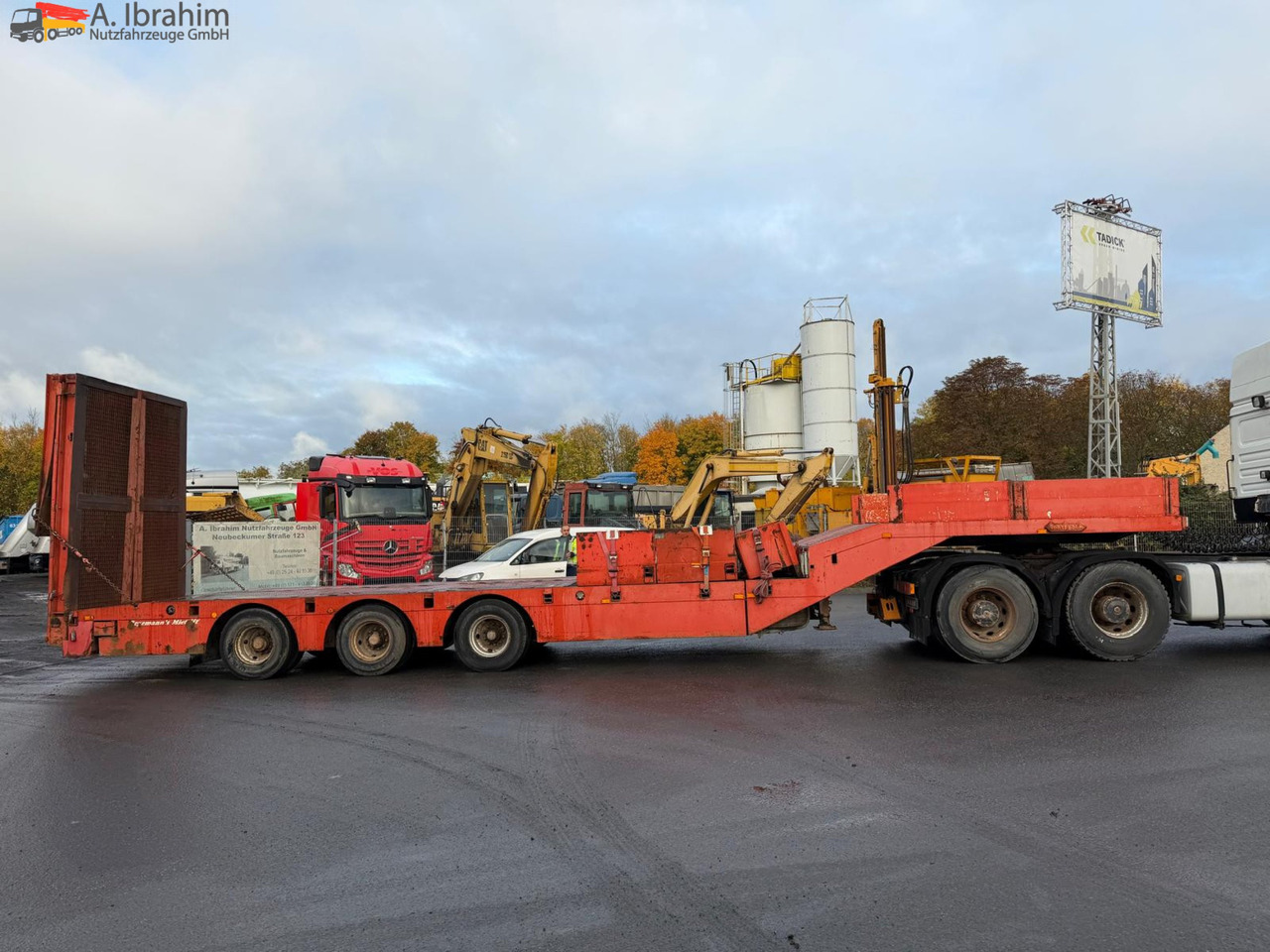 Nooteboom OSD-48-03 V/L ausziehbar | 1 x Lenkachse | Rampen - Nedbygget platform sættevogn: billede 2 Nooteboom OSD-48-03 V/L ausziehbar | 1 x Lenkachse | Rampen - Nedbygget platform sættevogn: billede 2