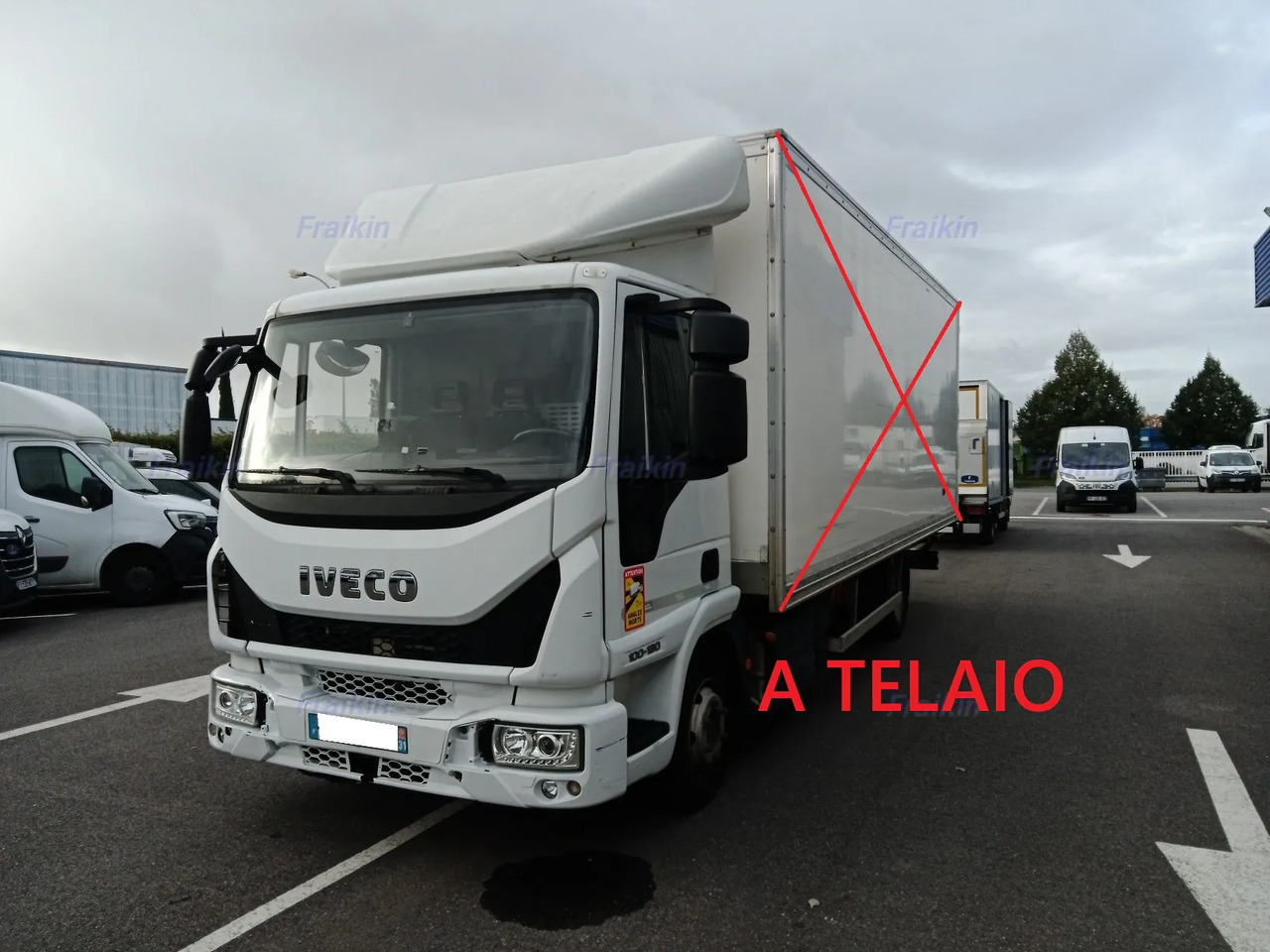 IVECO EUROCARGO 100E19P - Lastbil chassis: billede 1 IVECO EUROCARGO 100E19P - Lastbil chassis: billede 1