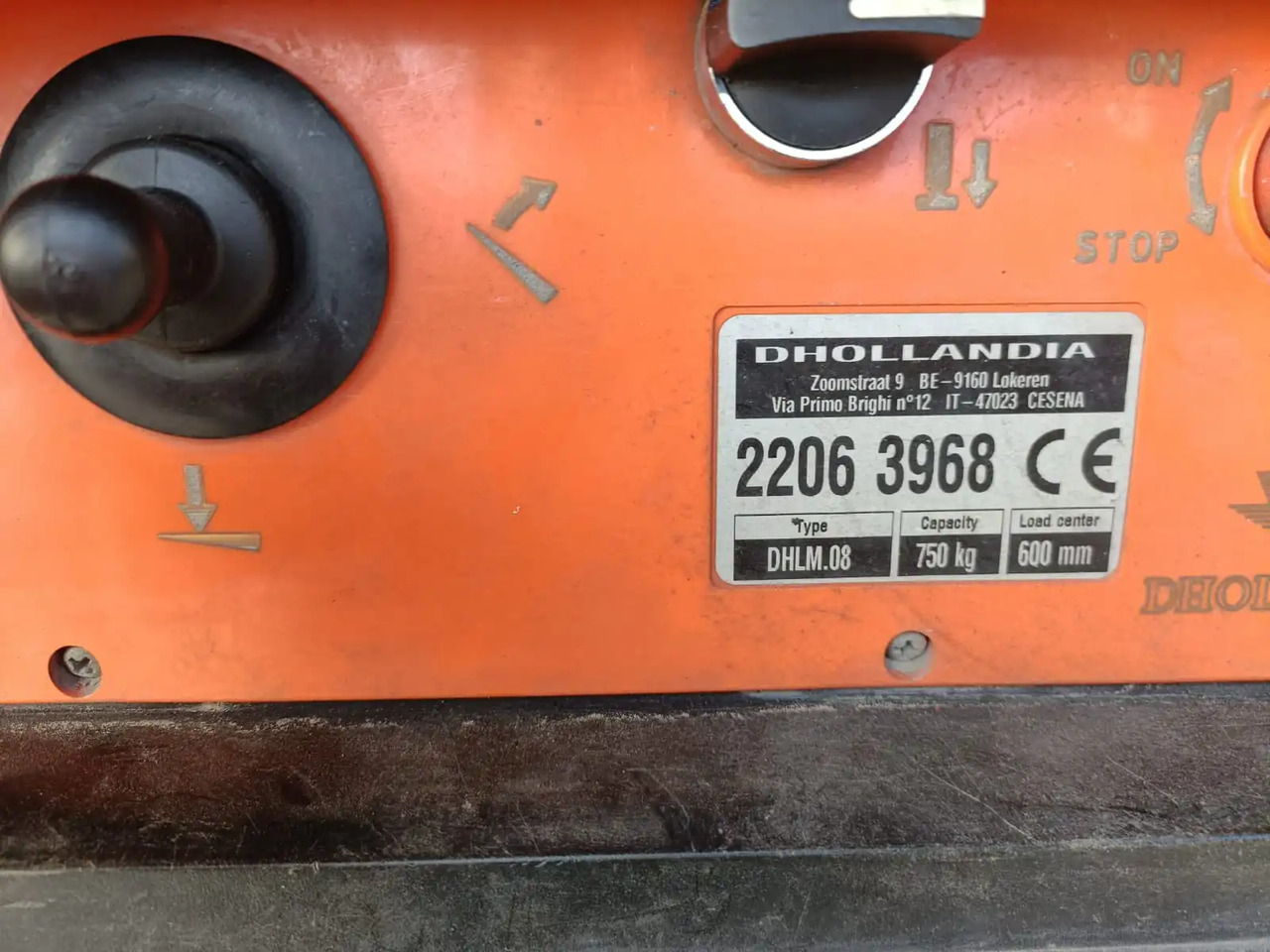 SPONDA IDRAULICA DHOLLANDIA - Læssebagsmæk: billede 2 SPONDA IDRAULICA DHOLLANDIA - Læssebagsmæk: billede 2