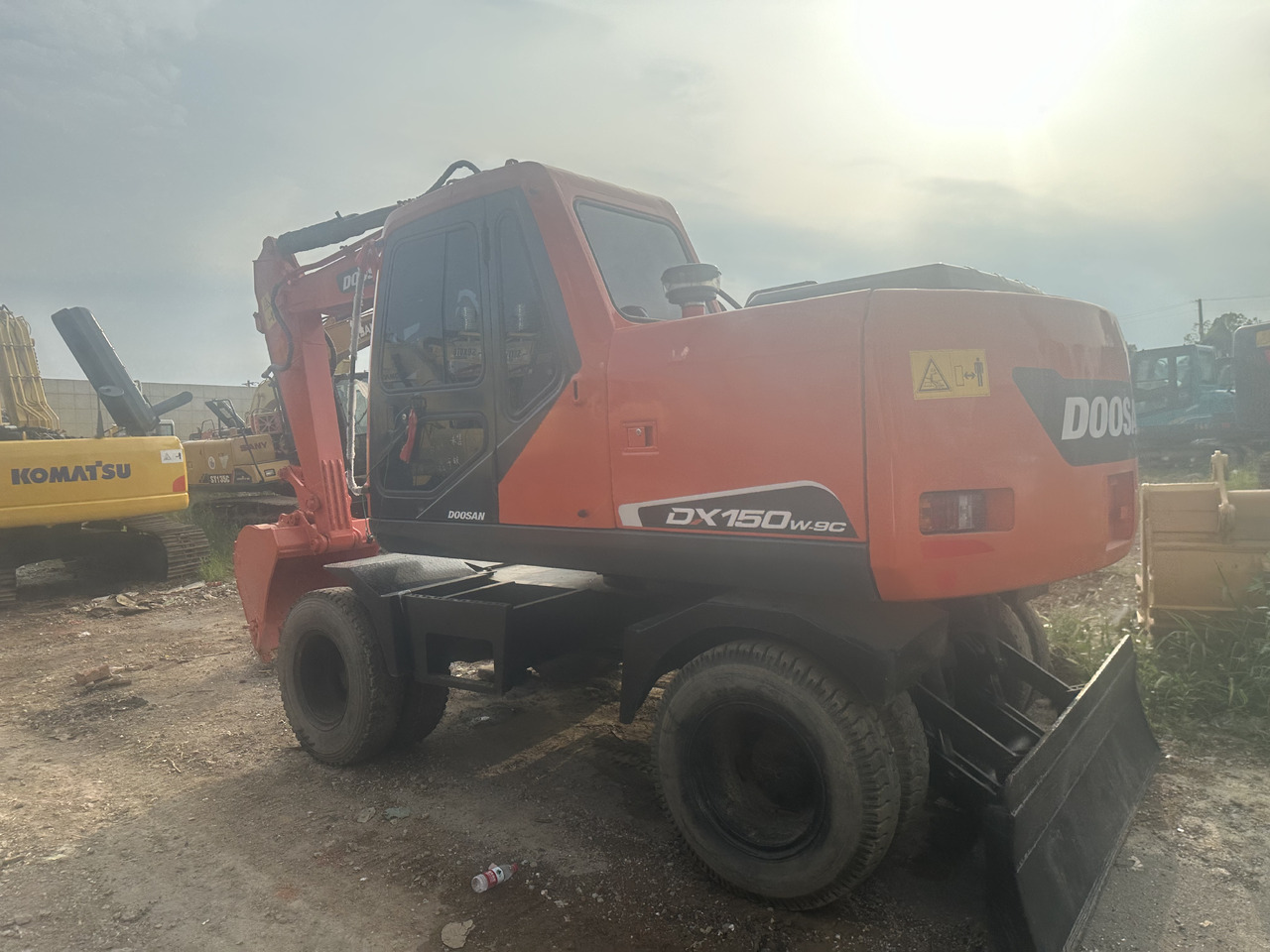 Doosan DX150W-9C - Hjulgravemaskine: billede 4 Doosan DX150W-9C - Hjulgravemaskine: billede 4