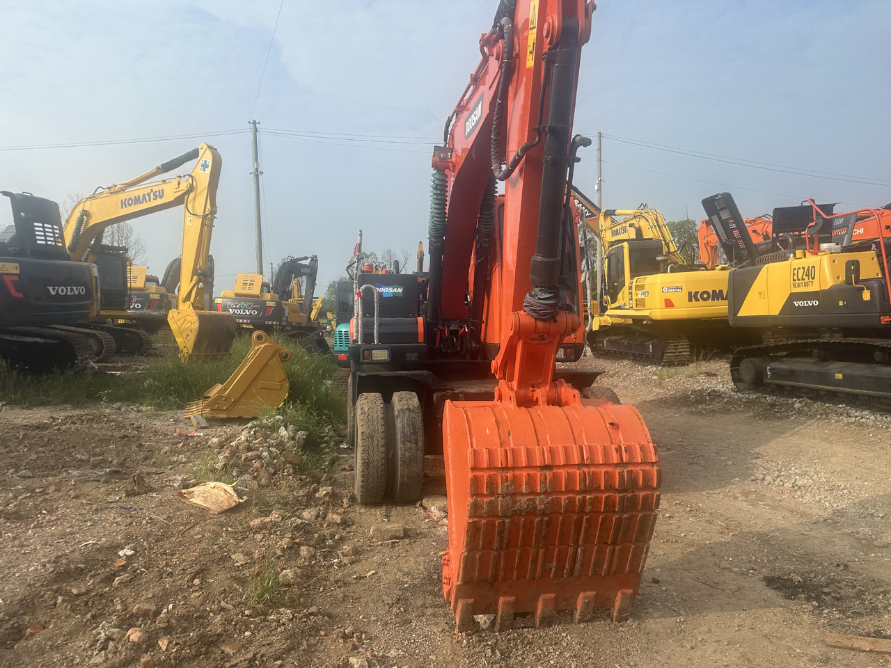 Doosan DX150W-9C - Hjulgravemaskine: billede 3 Doosan DX150W-9C - Hjulgravemaskine: billede 3