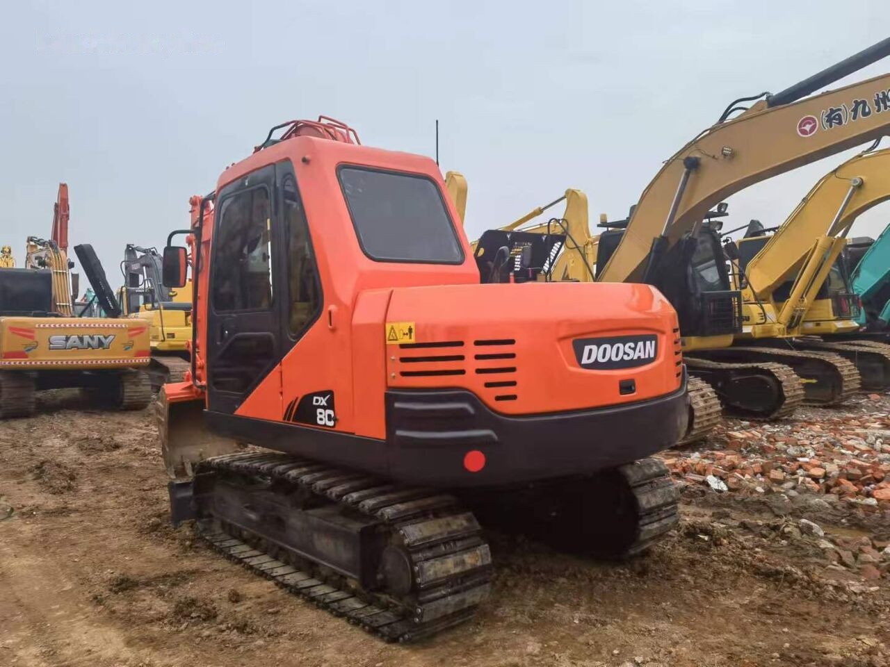 Doosan DX80 - Bæltegravemaskine: billede 5 Doosan DX80 - Bæltegravemaskine: billede 5
