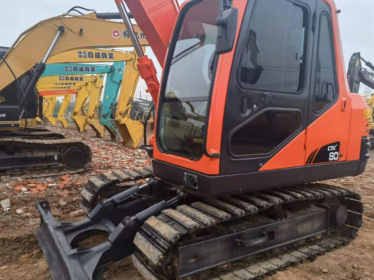 Doosan DX80 - Bæltegravemaskine: billede 4 Doosan DX80 - Bæltegravemaskine: billede 4
