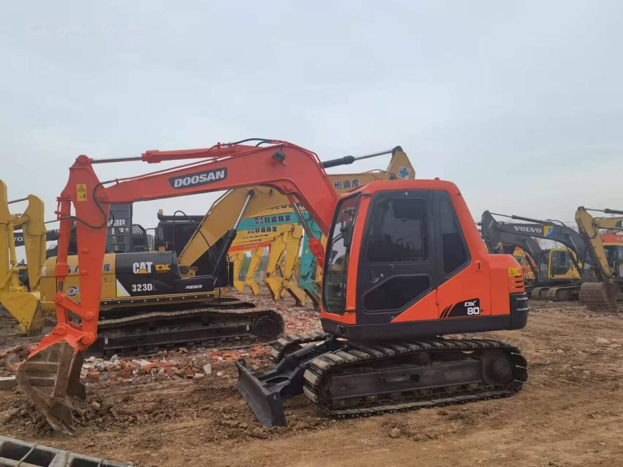 Doosan DX80 - Bæltegravemaskine: billede 1 Doosan DX80 - Bæltegravemaskine: billede 1