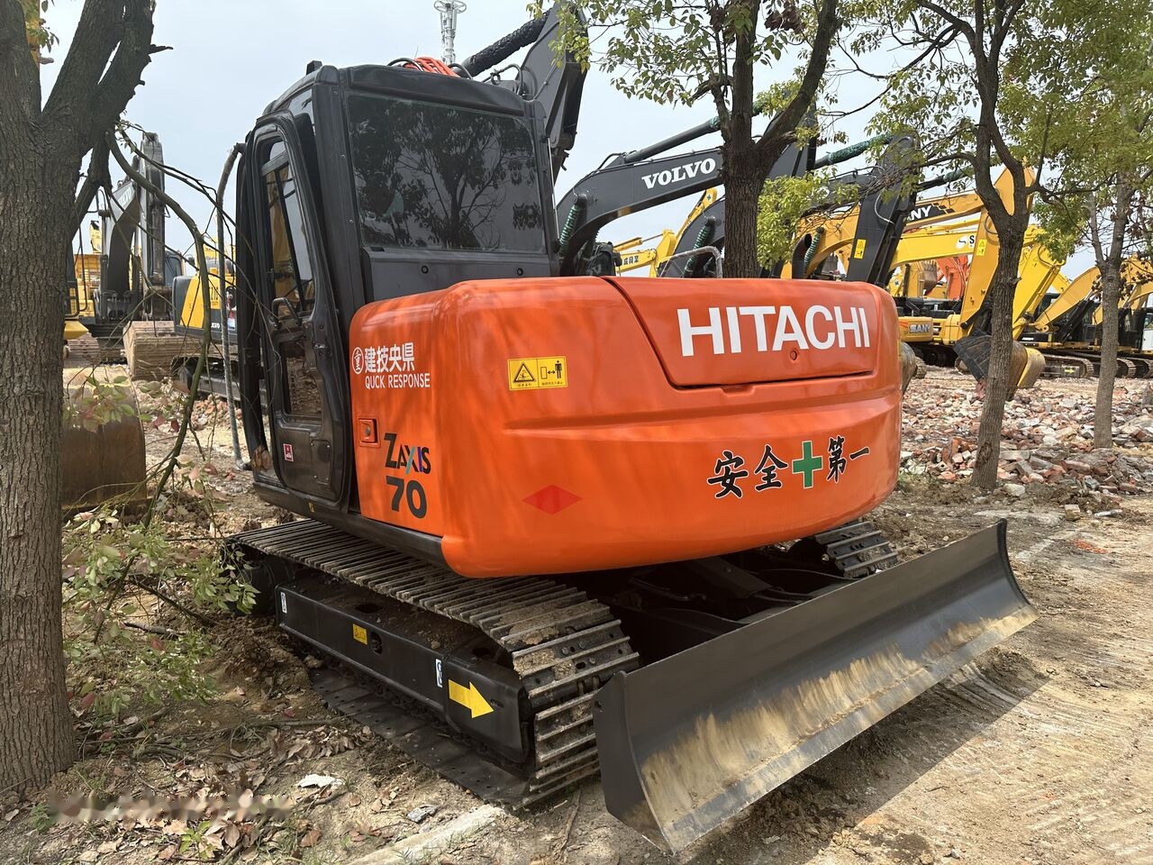 Hitachi ZX70 - Bæltegravemaskine: billede 1 Hitachi ZX70 - Bæltegravemaskine: billede 1