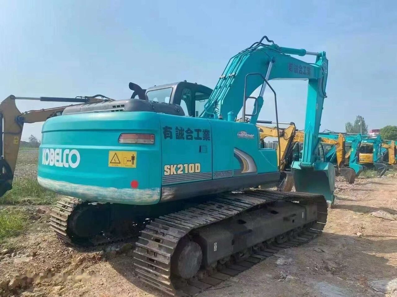 Kobelco SK210D - Bæltegravemaskine: billede 2 Kobelco SK210D - Bæltegravemaskine: billede 2