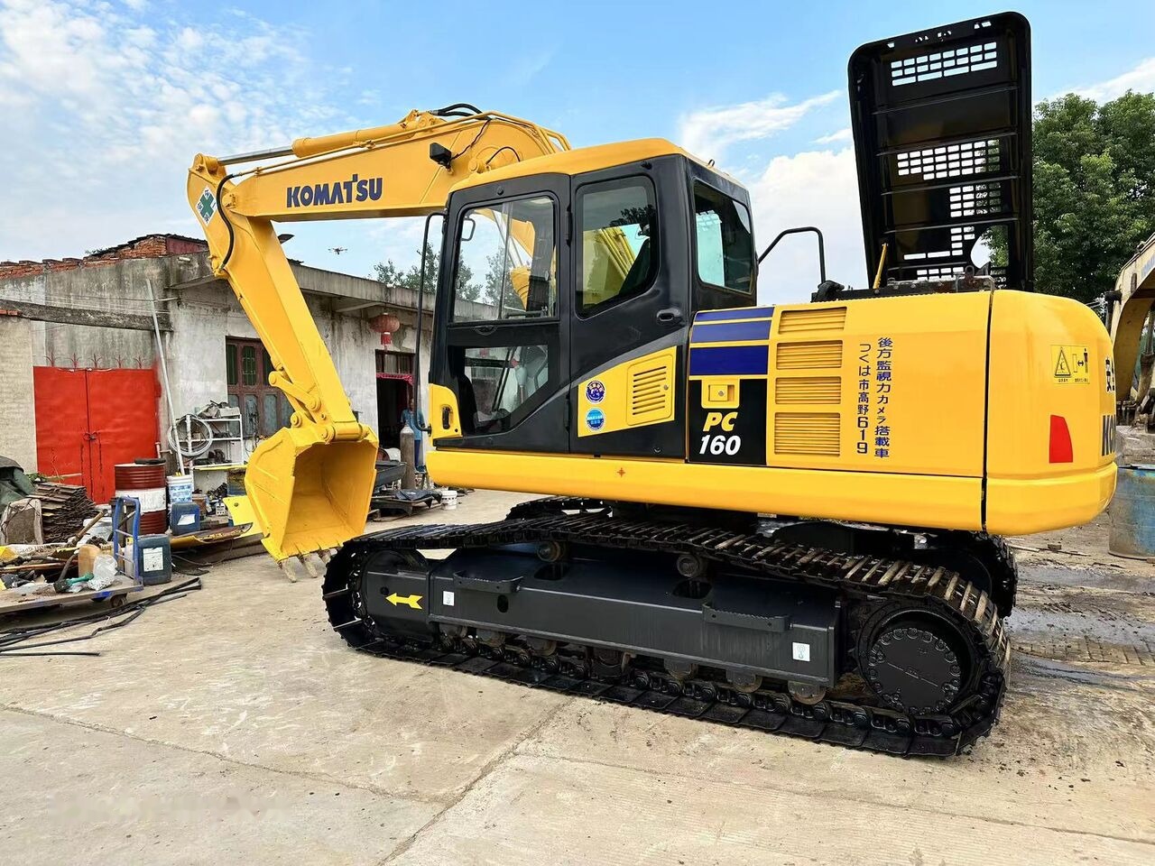 Komatsu PC160 - Bæltegravemaskine: billede 3 Komatsu PC160 - Bæltegravemaskine: billede 3