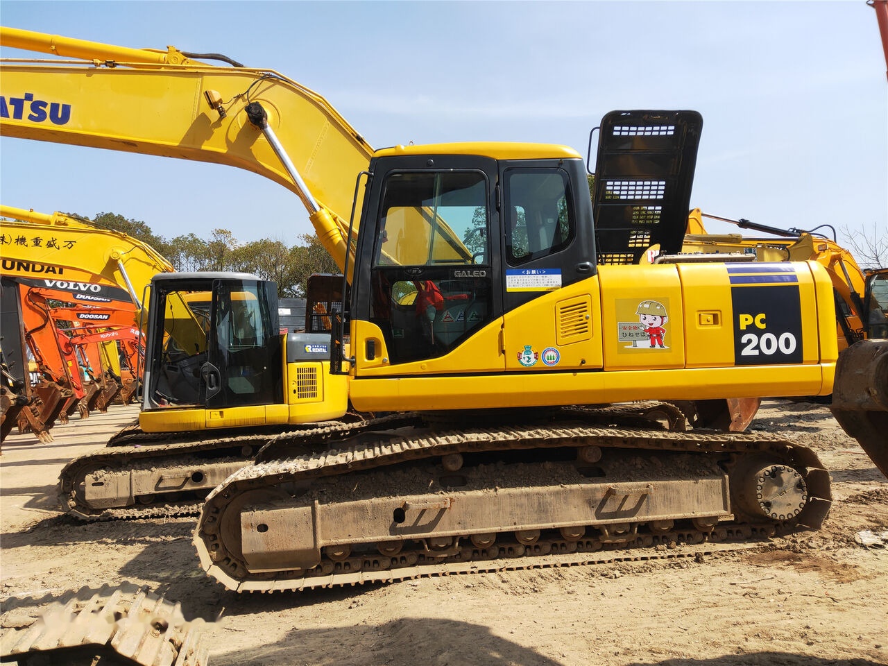 Komatsu PC200-7 - Bæltegravemaskine: billede 1 Komatsu PC200-7 - Bæltegravemaskine: billede 1