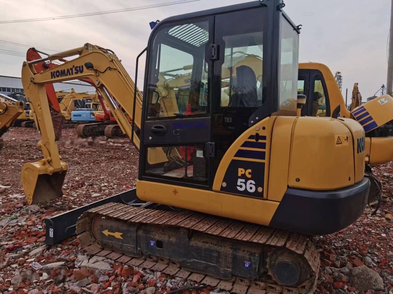 Komatsu PC56 - Minigravemaskine: billede 1 Komatsu PC56 - Minigravemaskine: billede 1