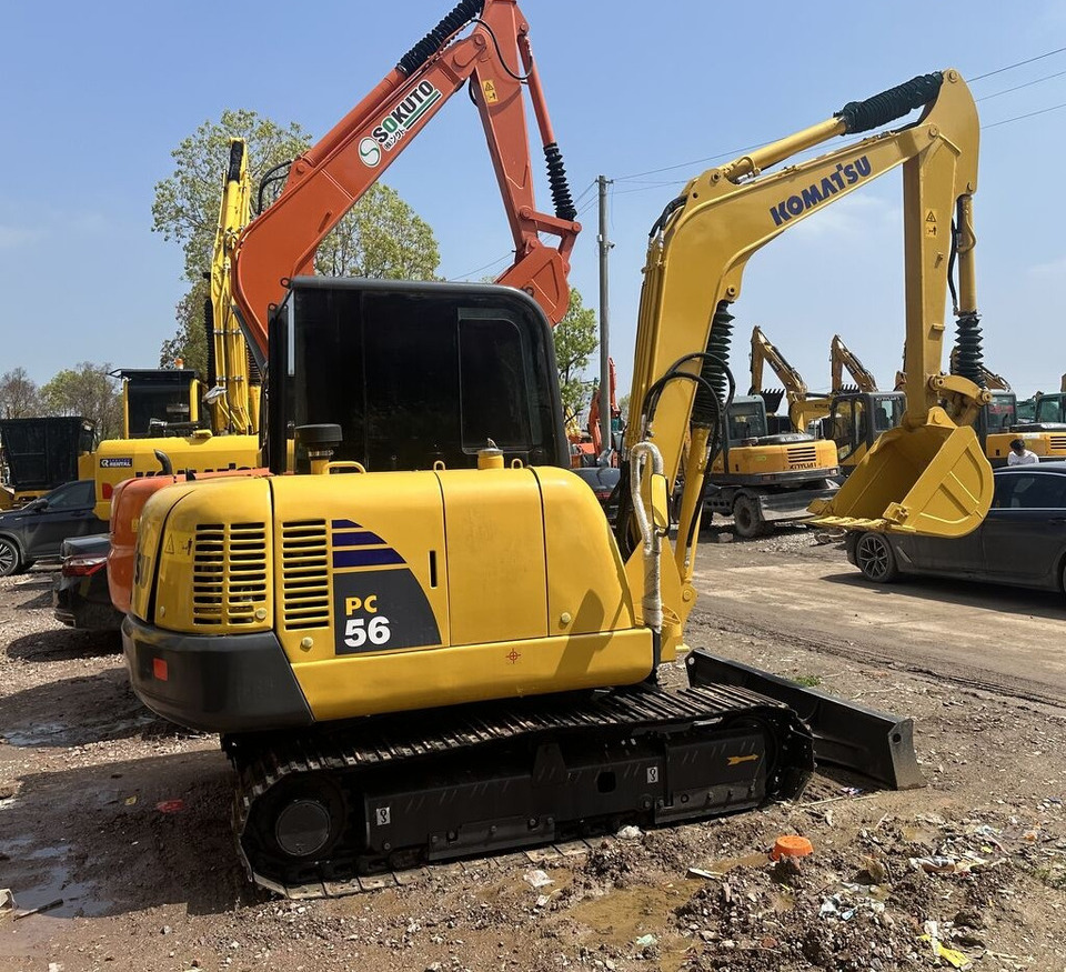 Komatsu PC56 - Minigravemaskine: billede 1 Komatsu PC56 - Minigravemaskine: billede 1