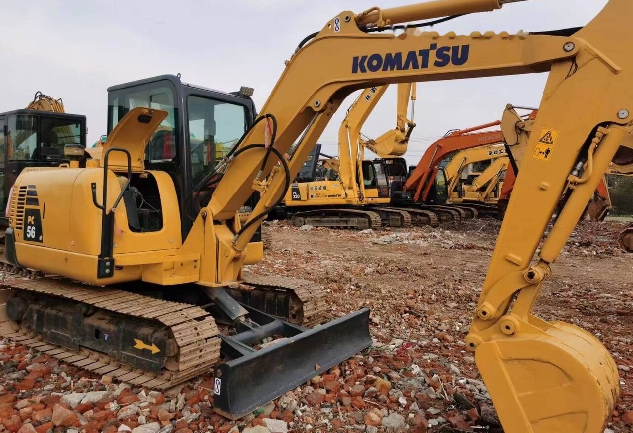 Komatsu PC56 - Minigravemaskine: billede 3 Komatsu PC56 - Minigravemaskine: billede 3