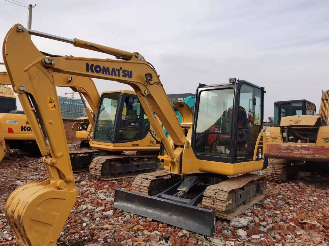 Komatsu PC56 - Minigravemaskine: billede 2 Komatsu PC56 - Minigravemaskine: billede 2