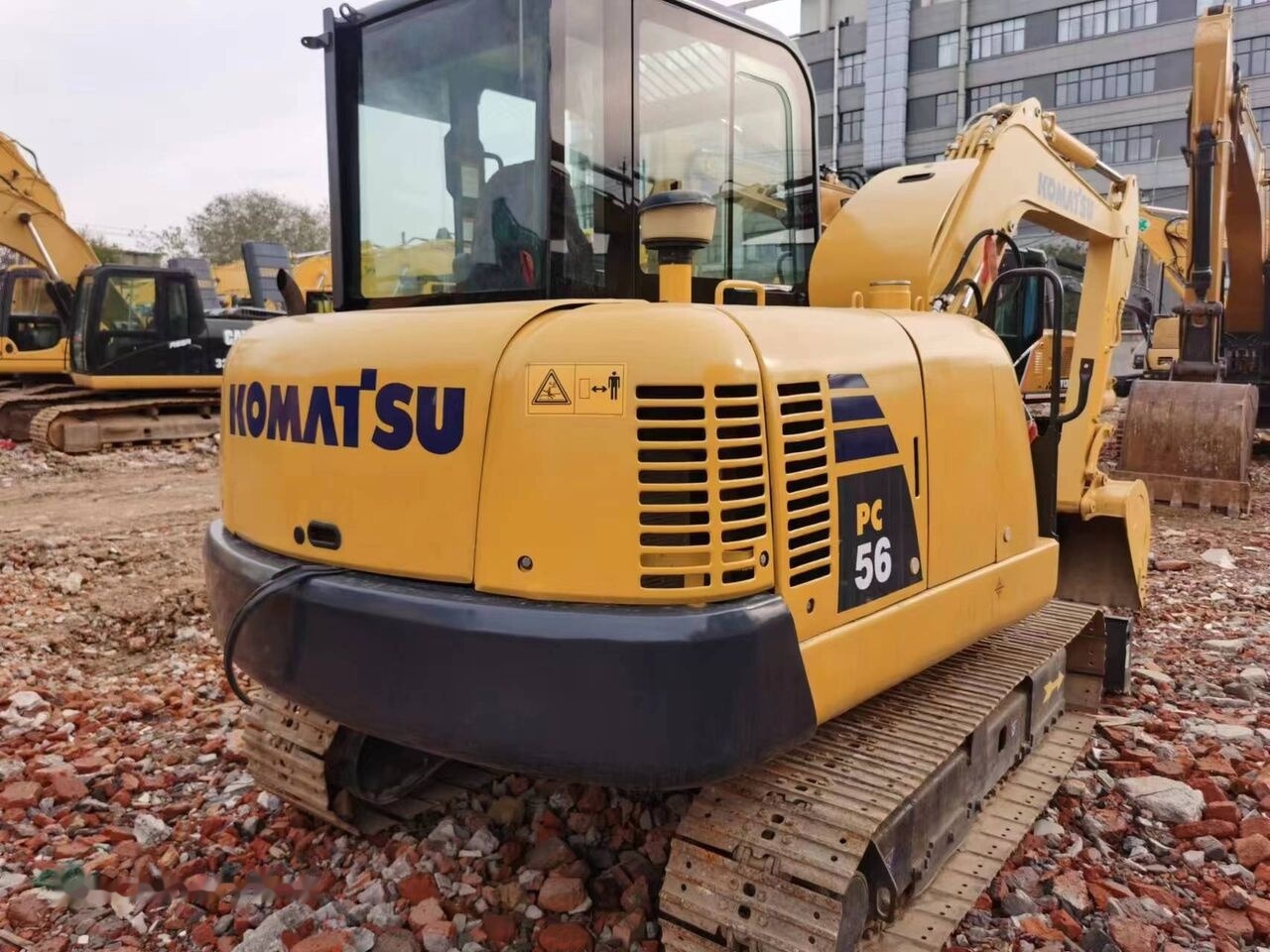Komatsu PC56 - Minigravemaskine: billede 4 Komatsu PC56 - Minigravemaskine: billede 4