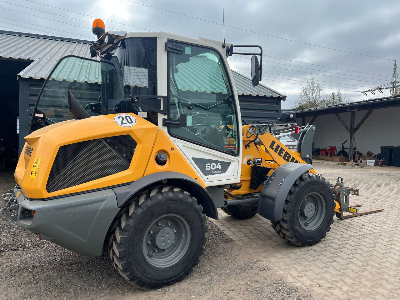 Liebherr L 504 Comp. TOP - Gummihjulslæsser: billede 1 Liebherr L 504 Comp. TOP - Gummihjulslæsser: billede 1