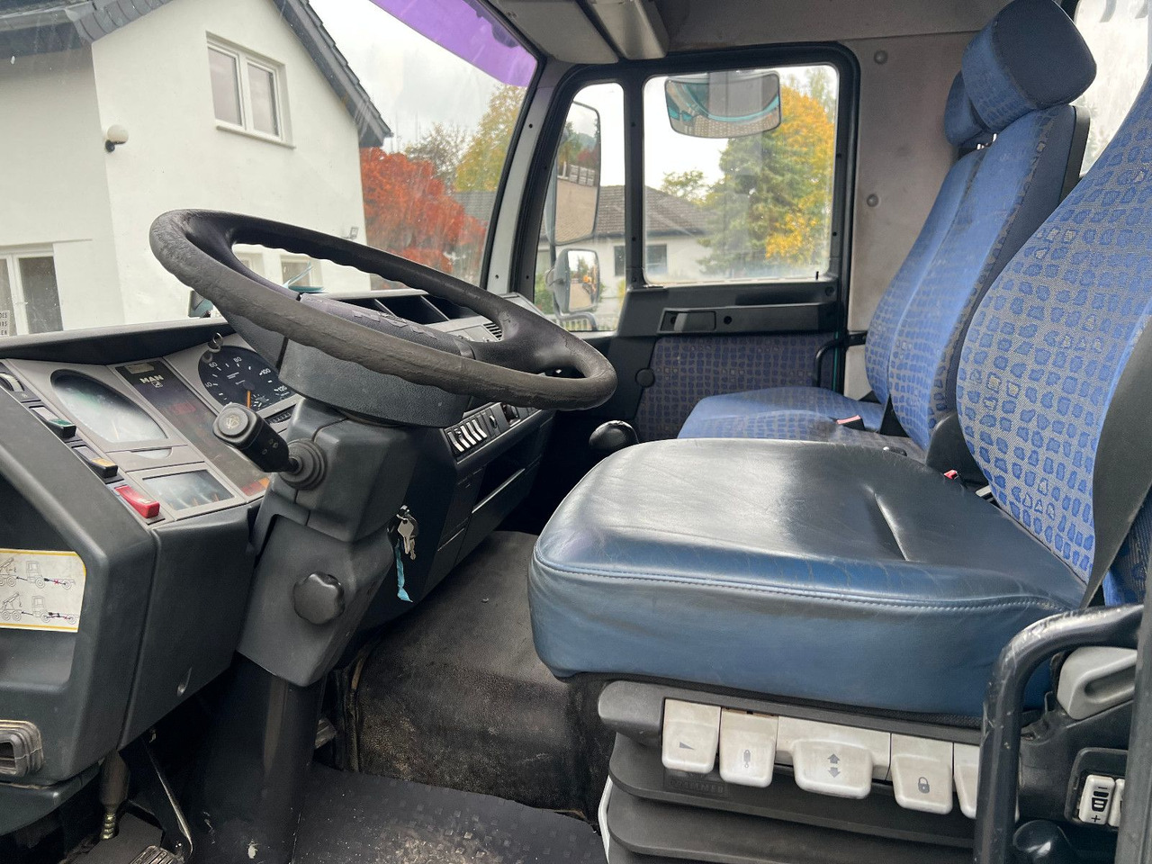 Tipvogn lastbil, Lastbil med kran MAN 18.250 Palfinger 11502: billede 8 Tipvogn lastbil, Lastbil med kran MAN 18.250 Palfinger 11502: billede 8