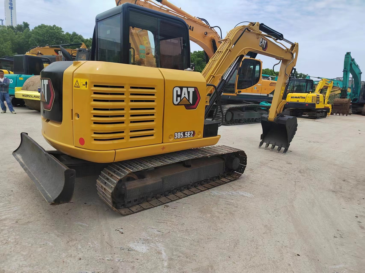 CATERPILLAR 305.5E2 - Minigravemaskine: billede 1 CATERPILLAR 305.5E2 - Minigravemaskine: billede 1